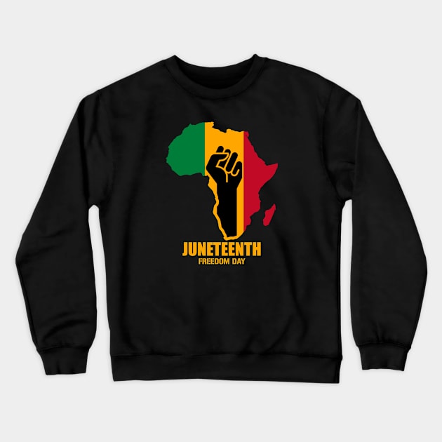 juneteenth celebrate juneteenth day Crewneck Sweatshirt by ARMU66